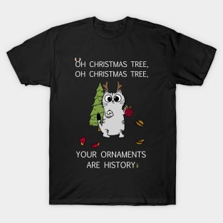 Cat Christmas T-Shirt